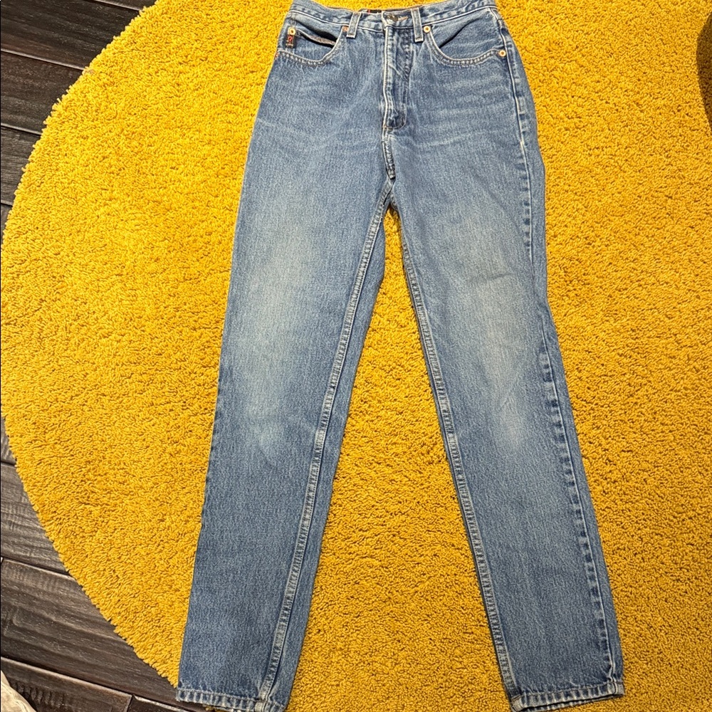 Guess classic fit high-rise skinny jeans